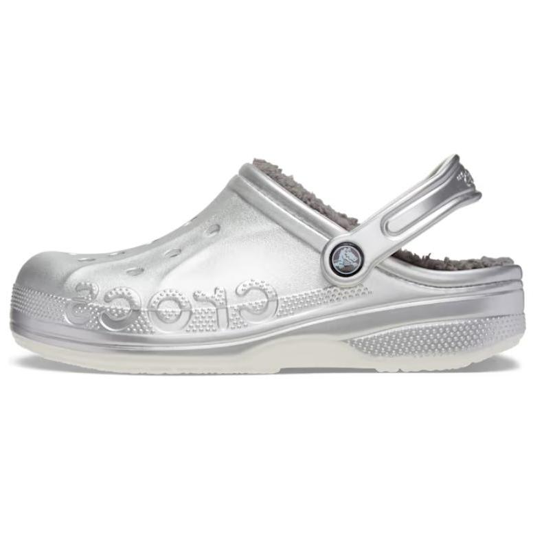 

Crocs Baya Comfortable Versatile Commuting Clogs Men clogs Silver 205975-0P1 36-37