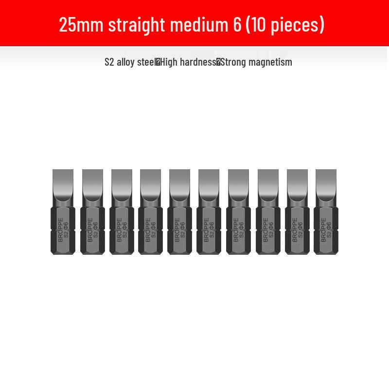Compact Electric Screwdriver Bit Set: Phillips, Slotted, Torx, Hex, Strong Magnetic Power Drill, S2 Magnetic Bits.