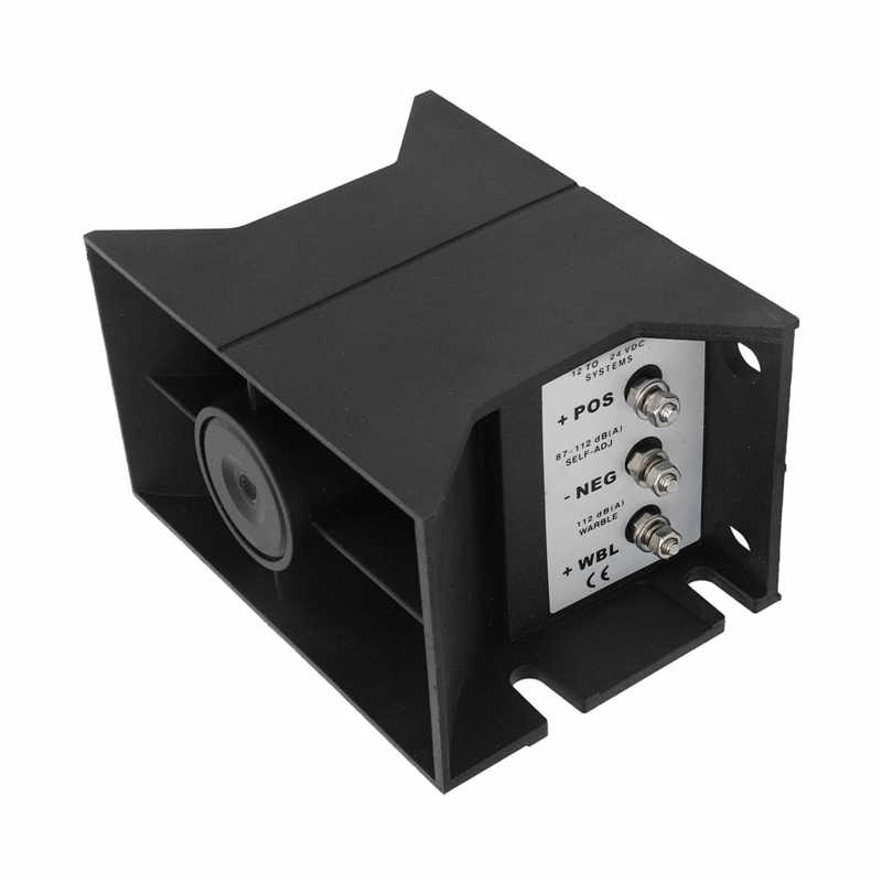 Backup Alarm 112dB DC 12V‑24V 20W Reversing Warning Horn for Cars Trucks Ships Backup Warning