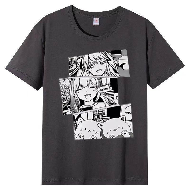 Printed Fashion Ladies Short Sleeve T-Shirt Summer