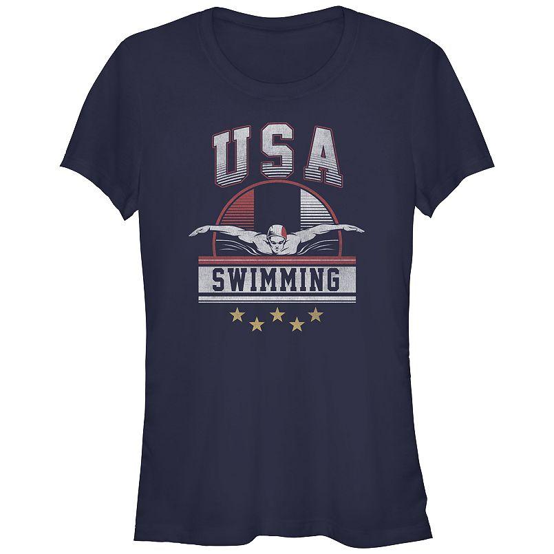 Juniors USA Swimming Graphic Tee 4XL