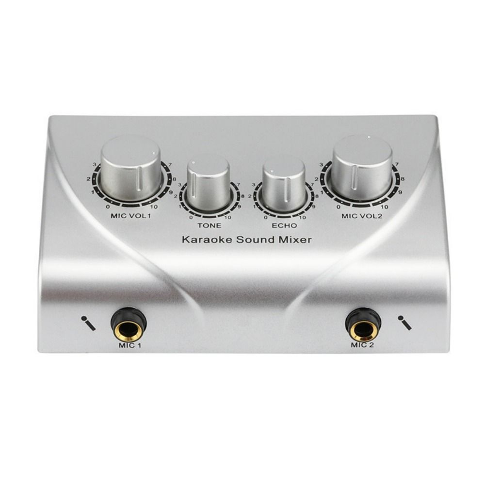 Multifunctional Audio Mixer Amplifier Karaoke Pre Effects Microphone Karaoke Echo Mixer
