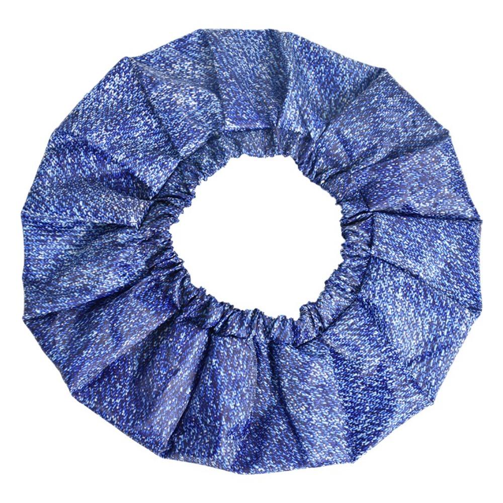 

Waterproof Double Layer Bath Cap Anti-Fouling Hair Care Caps Print Hat Shower Cap Suitable Men Style 4