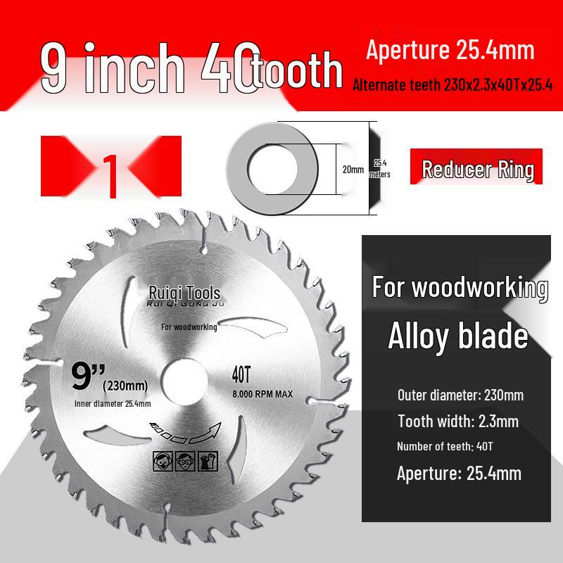 Woodworking Circular Saw Blade - 4 to 10 Inch for Angle Grinder & Hand Grinder