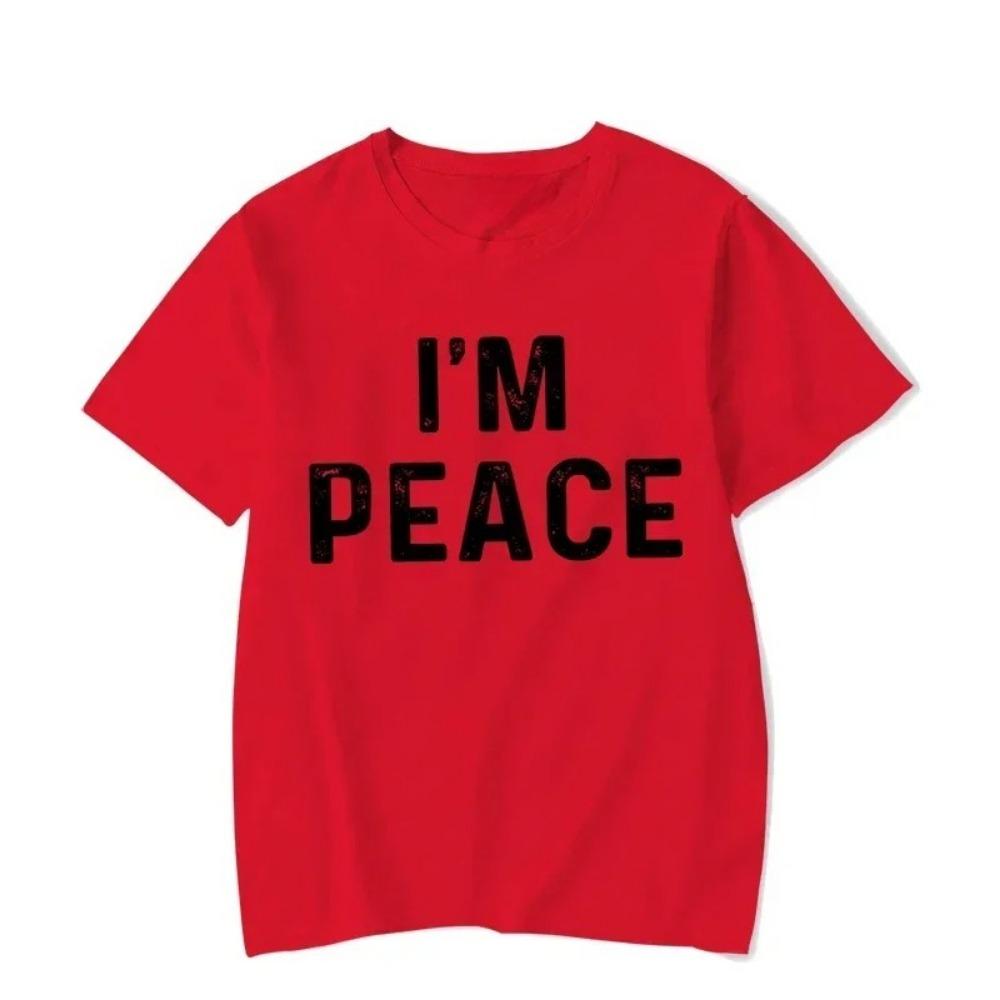 I Come in Peace I'm Peace Funny Matching Couples I Come in Peace Couple Matching Women TShirt Lovers Men Tshirts Tee Y2k Clothes