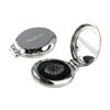 Dual Use Folding Air Bag Comb Round Massage Hair Brush Portable Makeup Mirror  Travel