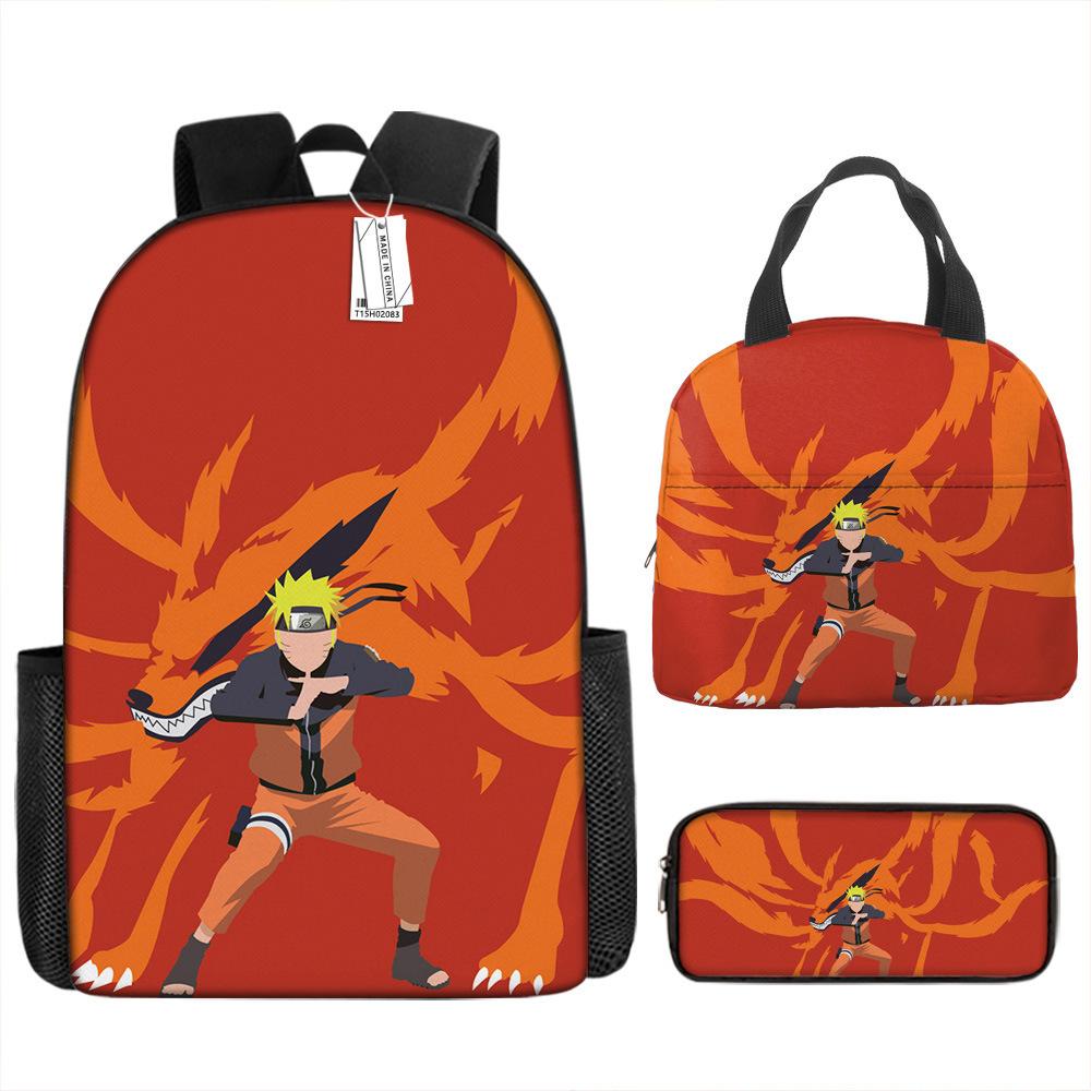 Elementary school students Naruto backpack 34th 5th 6th grade children's large-capacity backpack anti-splashing water