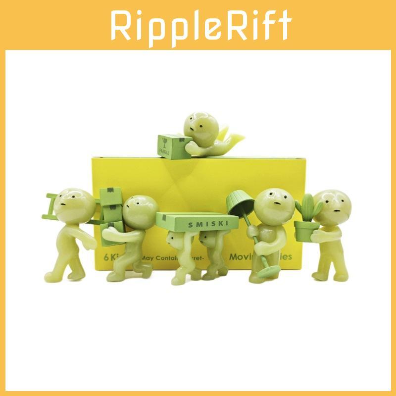 Eye Catching Glow In The Dark Action Figure Cartoon Model Toy Decoration Gift