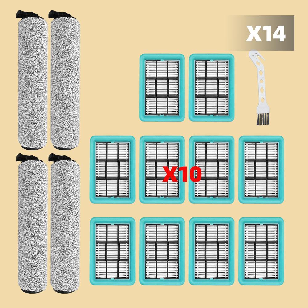 Fit For Bissell Crosswave Hard Floor Expert 3831 / HF2 / 3845 / 3847 / 3848 Vacuum Cleaner Replacement Parts Filter Brush Roller