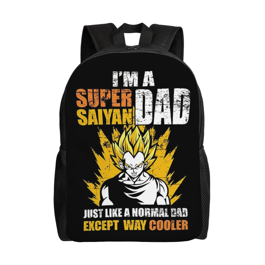 Goku Super Rose Power Backpack for Men Women Fashion Student Business Daypack Dragon Ball Anime Laptop Computer Shoulder Bag