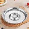 Circular Shape Snack Plate Drop-proof French Fries Plate Kitchen Gadgets Food Serving Tray  Bar