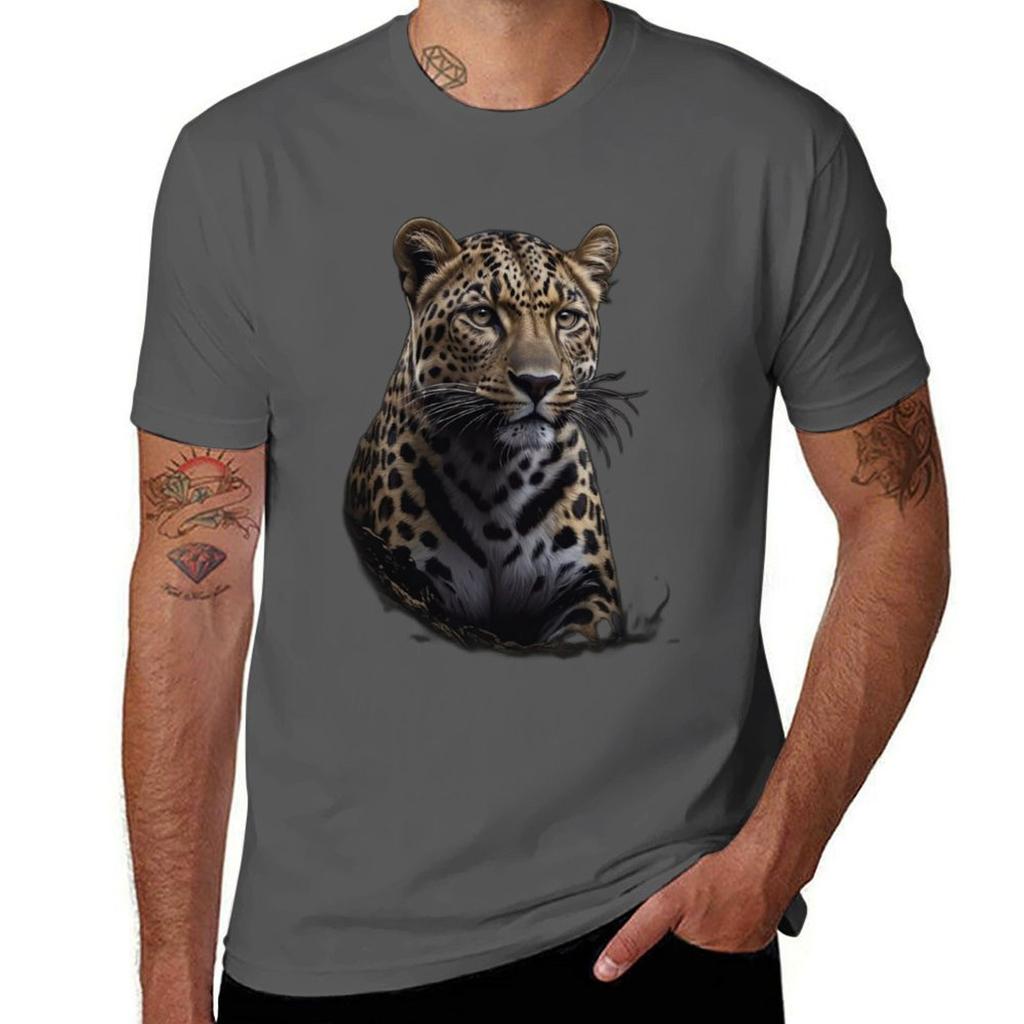 Leopard Lover TShirt Casual Pattern Print Tee Shirt
