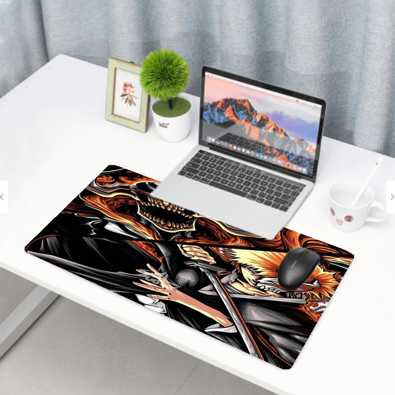 BLEACH Print Mauspads, Anti-Rutsch Desktop Tastaturmatte, für PC Laptop Gaming Arbeiten Tägliche Nutzung, Cooles Festival Überraschungsgeschenk