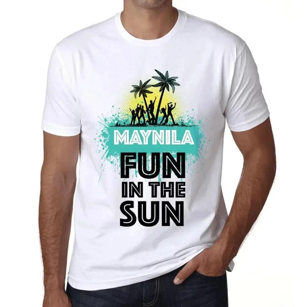 Men's Graphic T-Shirt Fun In The Sun In Maynila Eco-Friendly Limited Edition