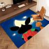 1pc Bing Print Area Rug - Soft, Washable Non-Slip Indoor Mat, Living Room, Home Office Decorative Rug,Office Decorative