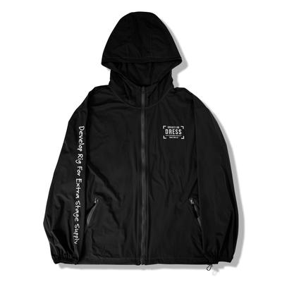 Cool UV Protection Cool To the Sun Protection [Dress] Hoodie, Black, Small, Touch, Moisture-Wicking, Quick-Drying, Stretchable,