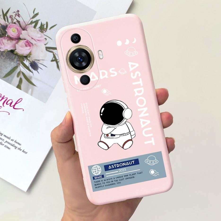 For Huawei Nova 11 Pro Case Nova 11i Cute Candy Painted Cover Soft Silicone Phone Case For Huawei Nova 11 Pro Nova11 Ultra Shell