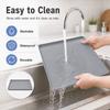 Raised Edge Washing Machine Drain Pan Anti Slip Floor Protector Water Dispenser Mat  Coffee Machine