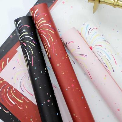 10Pcs 49*35Cm Tissue Paper Flower Bouquet Wrapping For Florist Wedding Birthday Party Gift Packing Decor Diy Crafts