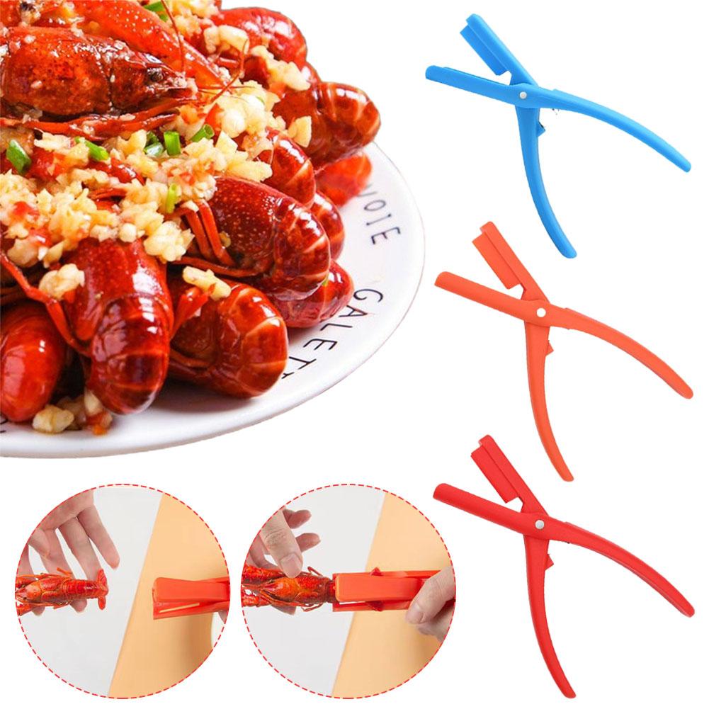 1pcs Shrimp Peeler Lobster Scissors Seafood Tool Scissors Oyster Shucker Machine Kitchen Gadgets For Peeling Eating