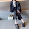 Girls' British Style Leather Shoes Children's Fashion Single Shoes Student Soft Leather Loafers