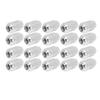 20PCS Lug Nuts Stylish Chrome Finish 12x1.5mm Radius Wheel Accessories Parts for Car Vehicle