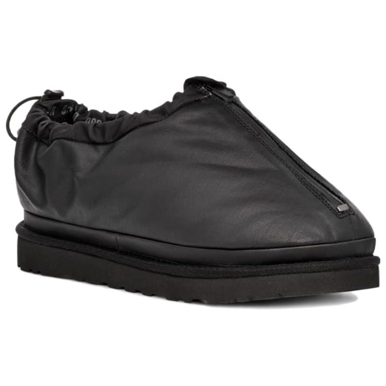 UGG Tasman Shroud Zip Slipper Black 1144114-BLK