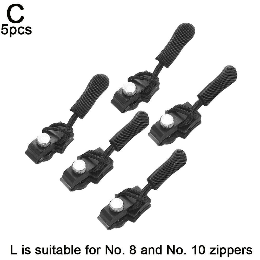 

Универсальный комплект для ремонта молнии, быстрая мгновенная съемная головка молнии, сменный слайдер молнии для курток, сумок, пальто, бесплатный пошив