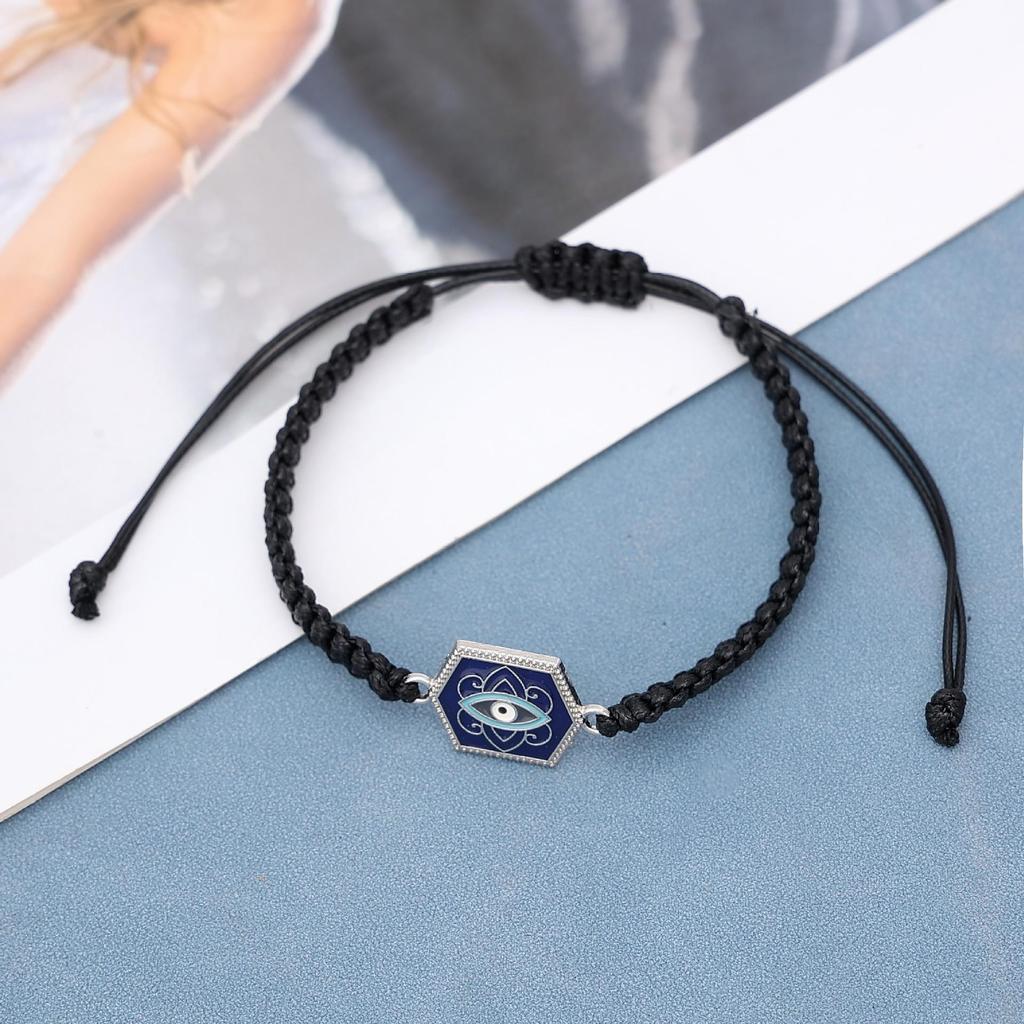 Handmade Adjustable Woven Rope Bracelet - Casual Unisex Fashion Jewelry