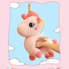Stuffed  Toys Plush  Plush Hugging  With Rainbow Horn-Wings Gifts For Children Babies Birthday