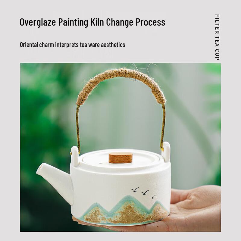 Yuanhe Ceramic Kung Fu Tea Set