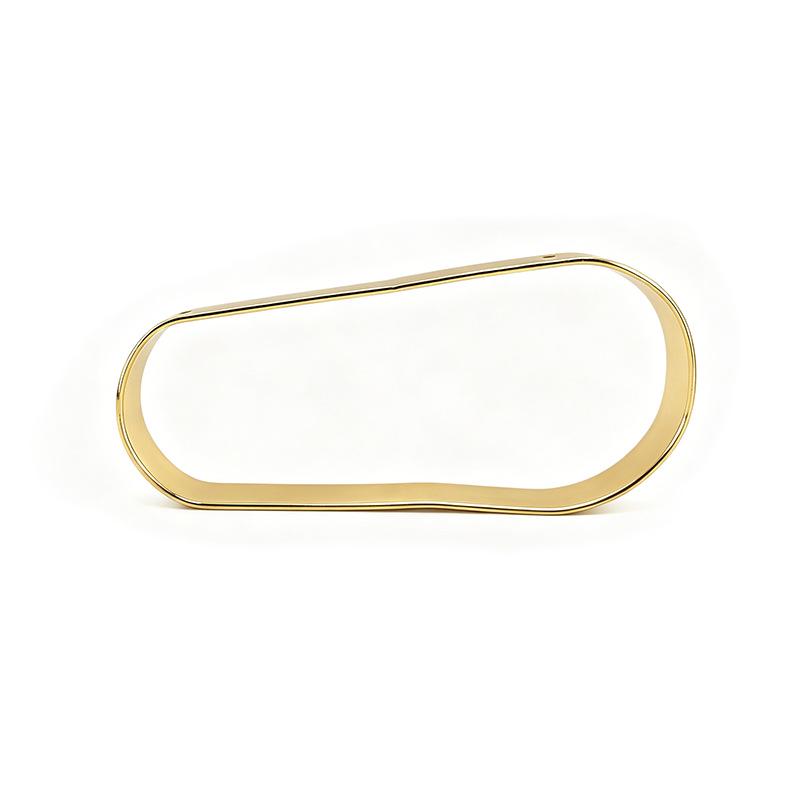 Electroplated Gold Nail Salon Hand Rest - Customizable Nail Art Accessory