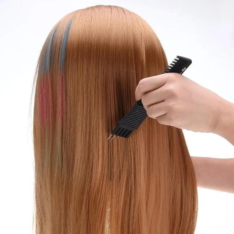 Professional Hair Dye Comb Double Ends Detangling Hair Brush Hair Coloring Brush Barber Comb Salon Hairdressing Styling Tools
