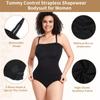 Body bez ramiączek Body dla kobiet Wyszczuplające brzuch Urządzenie do modelowania sylwetki Bezszwowe body rzeźbiące pod sukienkami Trenażer talii Wyszczuplające trykoty Topy