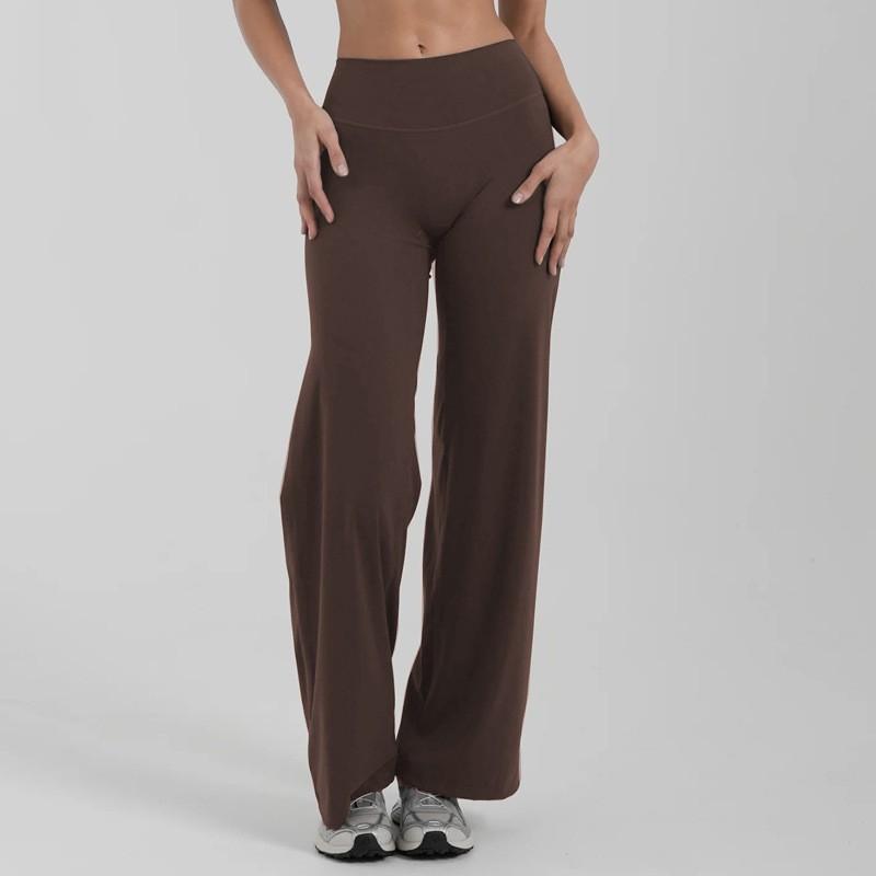 Set Sutien Sport Yoga Cu Bureți Detașabili Pantaloni Largi Talie Înaltă Pantaloni Scurți Femei Antrenament Fitness Dans