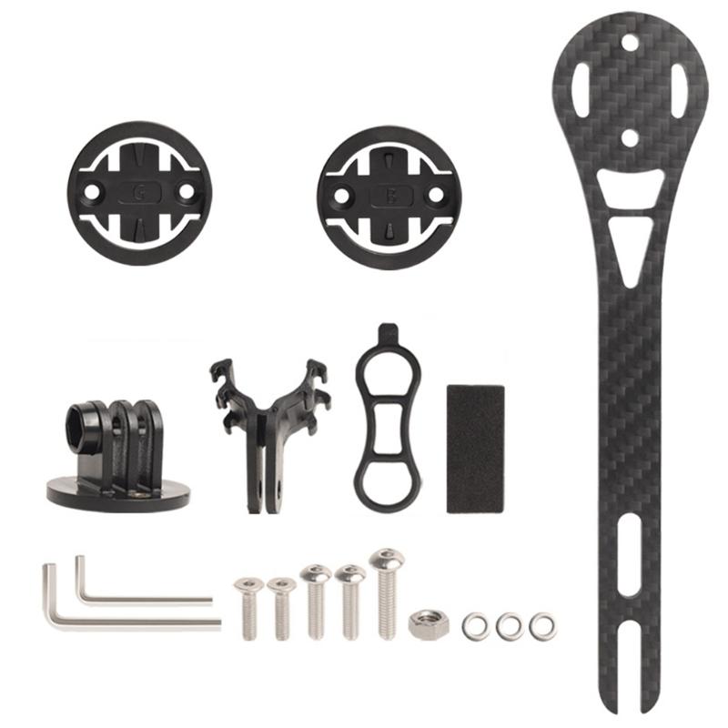 Road Bicycles Computer Mount Adjustable Out Fronts Bike Extension Bracket Light Stands Bike Computer Mount Adapters Base