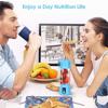 380ml Portable Electric Juicer Six Blades Blender Cup USB Rechargeable Blender for Milkshake Smoothies & Juice