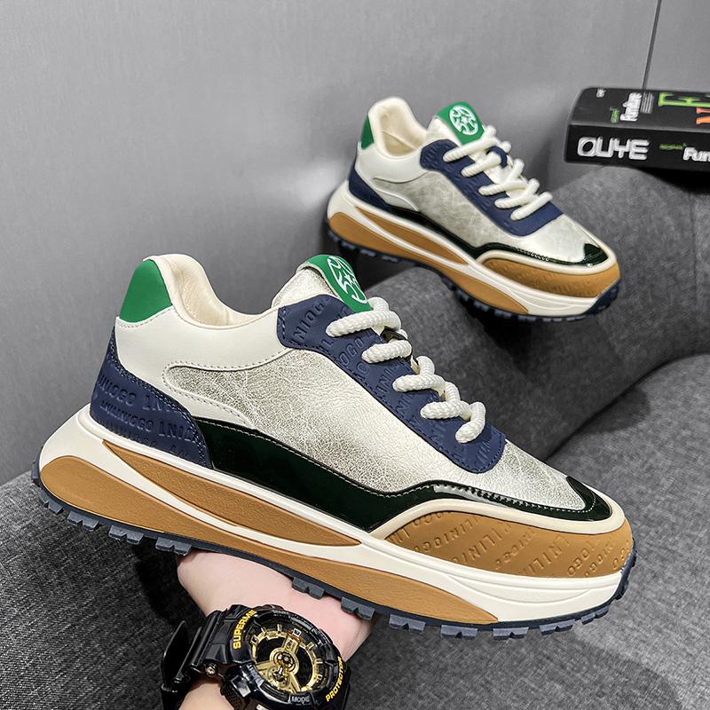 Nuove scarpe da corsa ammortizzate alla moda per esterni da uomo in mesh traspirante scarpe sportive versatili leggere