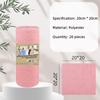 20Pcs/Roll Tear-Off Microfiber Cleaning Cloth Roll, Reusable Kitchen Dish Towels, Greaseproof Quick Drying Cleaning Rags