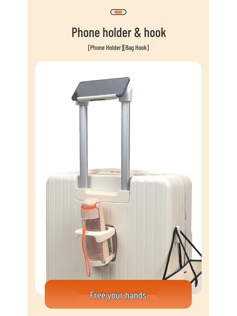 Stylish, Durable Large Capacity Trolley Case with Front Opening & TAS Lock