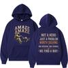 Felpe Project Hail Mary Divertenti Rocky Amaze Meme Felpe Uomo Donna Streetwear Vintage
