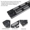 Heavy Duty Photography Lightweight Aluminum Long Arm Quick Release Plate Suitable For Tripod Ballhead 38mm Clamp Adapter