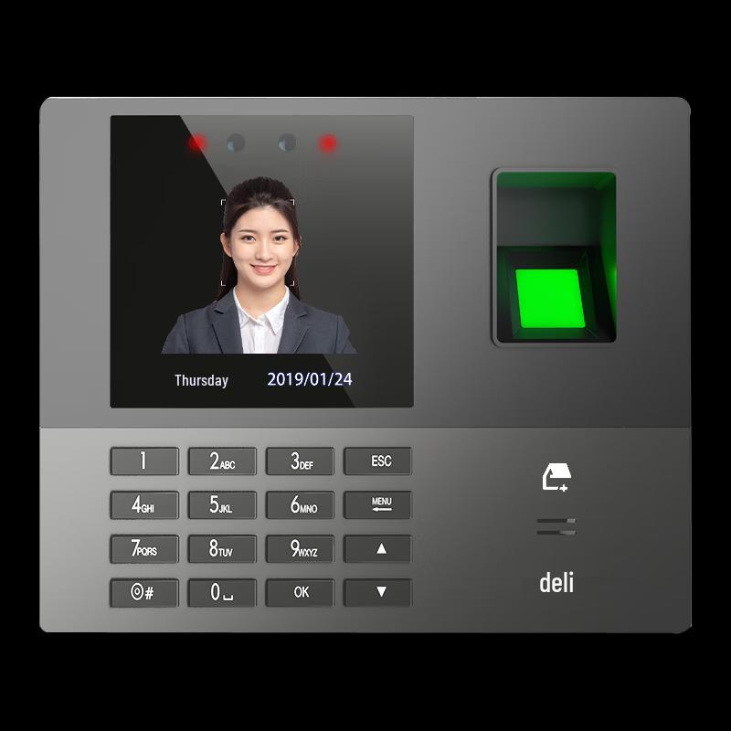 Deli 13888CS Face & Fingerprint Recognition Attendance Machine