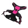 Dog Harness Reflective Adjustable Breathable Nylon Dog Training Harness Vest for Pet Supplies Rose