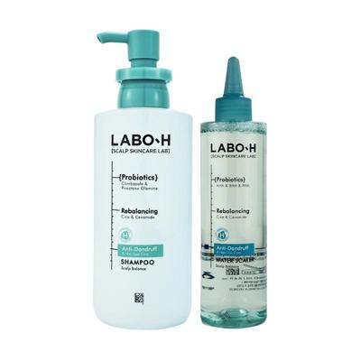 Dandruff Clinic Hair Loss Symptom Relief Water Scaler 250ml. Shampoo 333ml