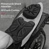 2Pcs/Set Universal Motorcycle Fit For Seat Pad Anti Slip Shock Absorbing 3D Comfort Cushion Fit For Seat Breathable Fit For Seat