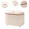 Tabletop Trash Can Compact Press Type Practical Storage Bin Small Storage Basket Coffee Table Bin for Bedroom Home Countertop