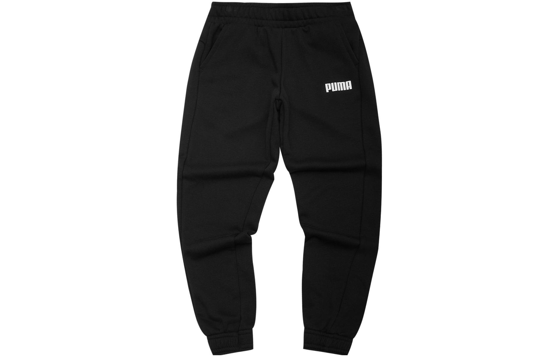 Kids  PUMA Knitted Sweatpants ESSENTIALS Black 847628-01 104