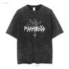 MARTYRDOD Kors T Shirt Vintage Washed Soft Slightly Designer Clothes Versatile Streetwear Top For Everyday Wear Casual Unisex
