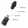 Fuel Tank Vent Valve One Way Rollover Valve Aluminum AN6 AN8 for Automotive Applications with Stainless Steel Ball